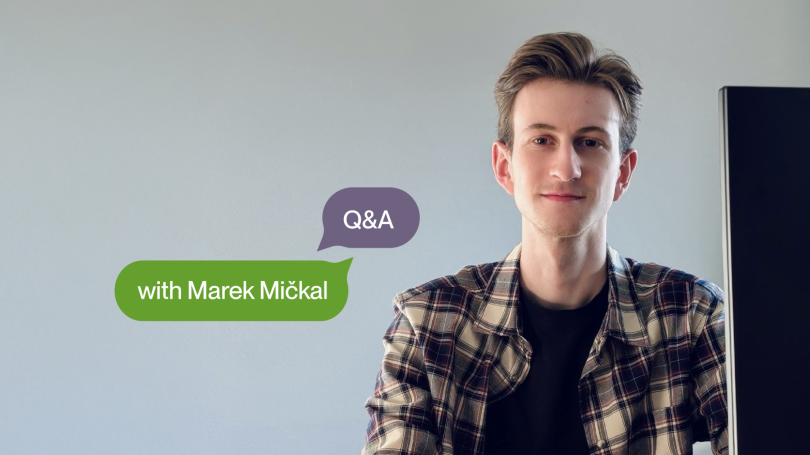 Interview with Junior Developer, Marek Mičkal