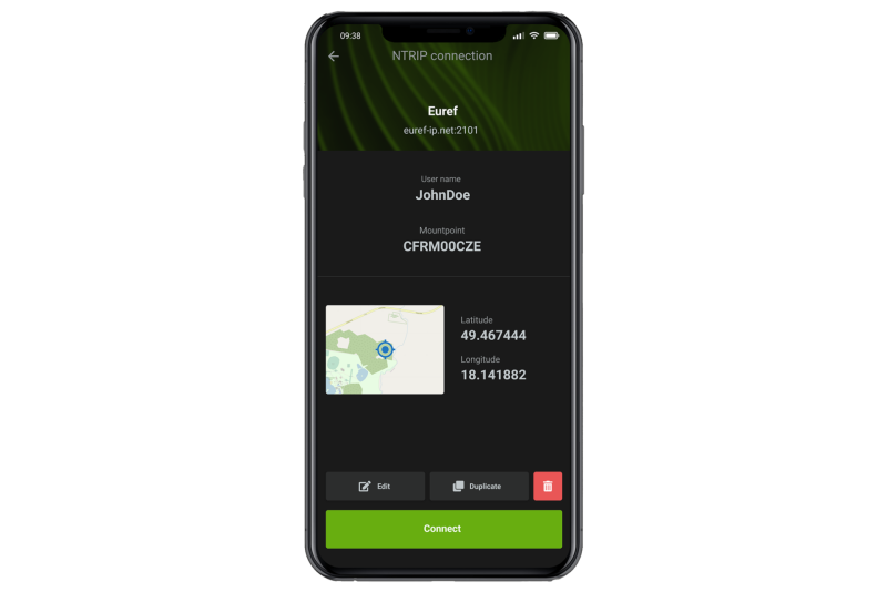 NTRIPChecker app screenshot